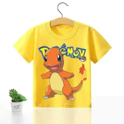 Pokemon Kinder Pikachu T-Shirt Fur Den Sommer Viele Motive