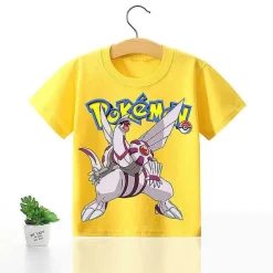 Pokemon Kinder Pikachu T-Shirt Fur Den Sommer Viele Motive