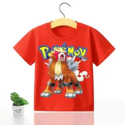 Pokemon Kinder Pikachu T-Shirt Fur Den Sommer Viele Motive