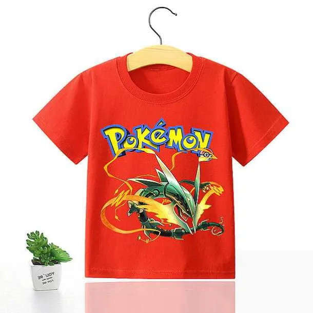 Pokemon Kinder Pikachu T-Shirt Fur Den Sommer Viele Motive