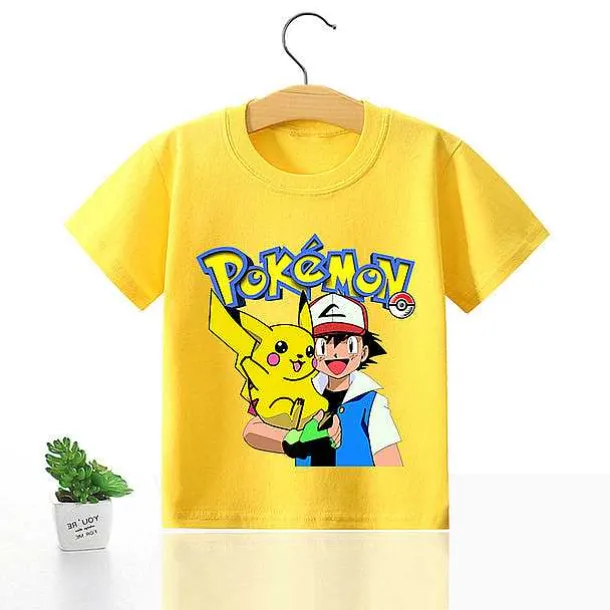 Pokemon Kinder Pikachu T-Shirt Fur Den Sommer Viele Motive