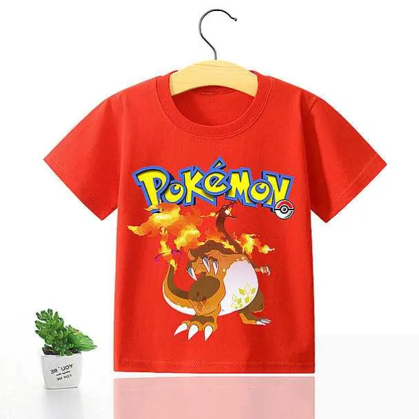 Pokemon Kinder Pikachu T-Shirt Fur Den Sommer Viele Motive