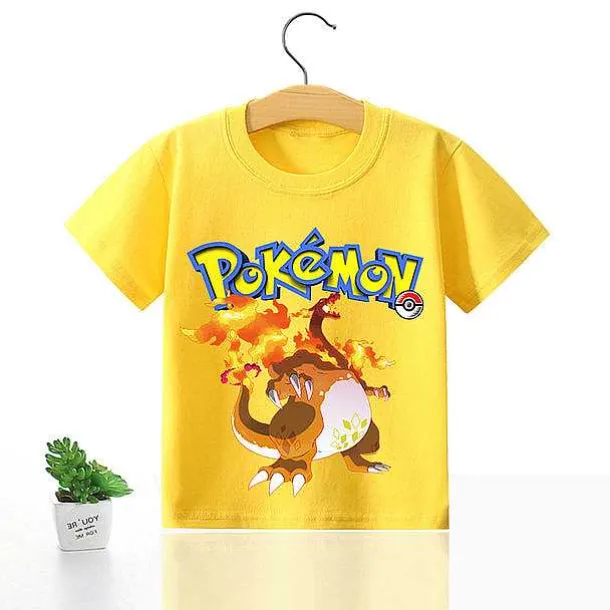 Pokemon Kinder Pikachu T-Shirt Fur Den Sommer Viele Motive