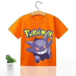 Pokemon Kinder Pikachu T-Shirt Fur Den Sommer Viele Motive