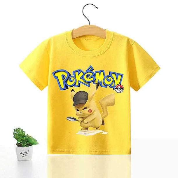 Pokemon Kinder Pikachu T-Shirt Fur Den Sommer Viele Motive
