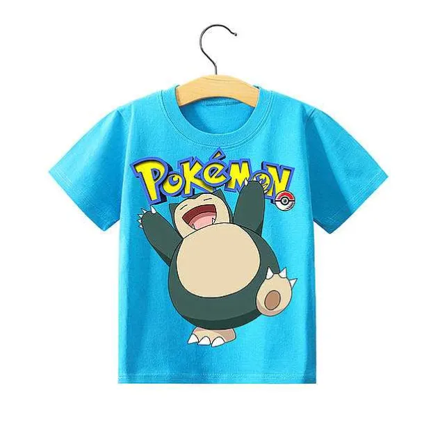 Pokemon Kinder Pikachu T-Shirt Fur Den Sommer Viele Motive