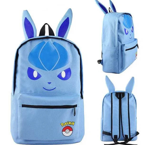 Pokemon Kinder Schul Rucksack Mit Ohren In Diversen Motiven