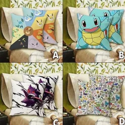 Pokemon Kissenbezug (4 Verschiedene Motive)