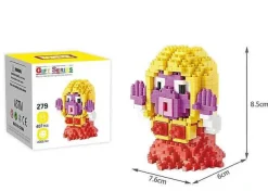 Pokemon Klemm-Baustein Figuren: Sterndu, Gengar, Pikachu, Floink, Kussilla, Rossana, Menki,