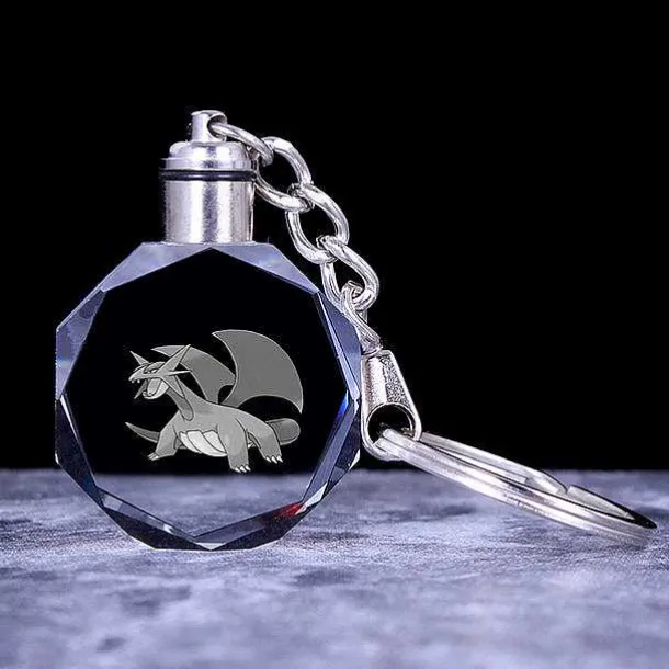 Pokemon Kristall Anhanger Mit 3D Effekt - Viele Motive