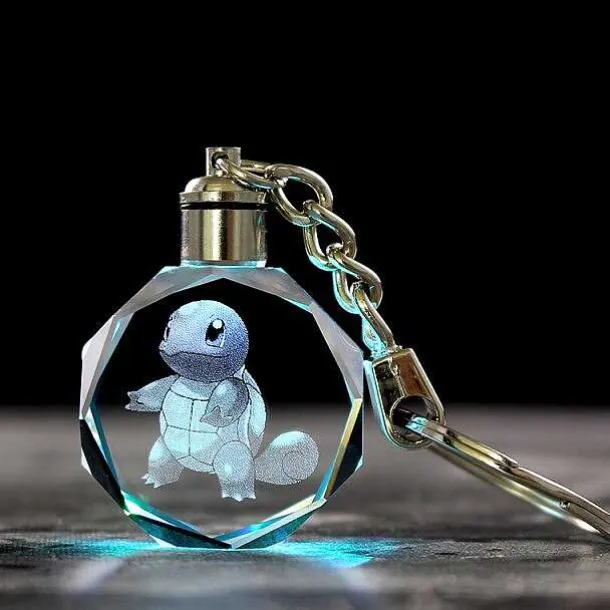 Pokemon Kristall Keychain Schlusselanhanger Verschiedene Motive