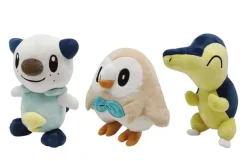 Pokemon Legenden Arceus Starter Pokemon (Feurigel, Ottaro Oder Bauz) Als Kuscheltiere