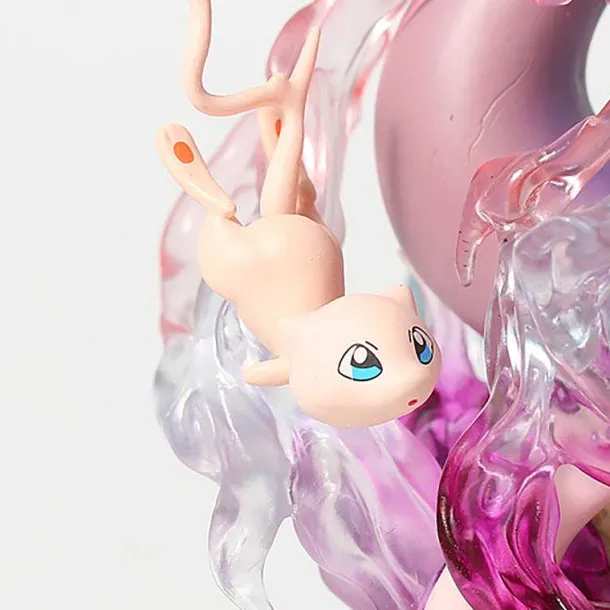 Pokemon Mewtwo Mewtu Mew Statue Sammel Figur