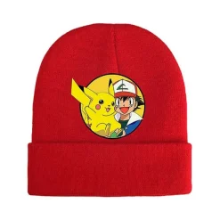 Pokemon Mützen Im Roten Winter Look - Viele Motive