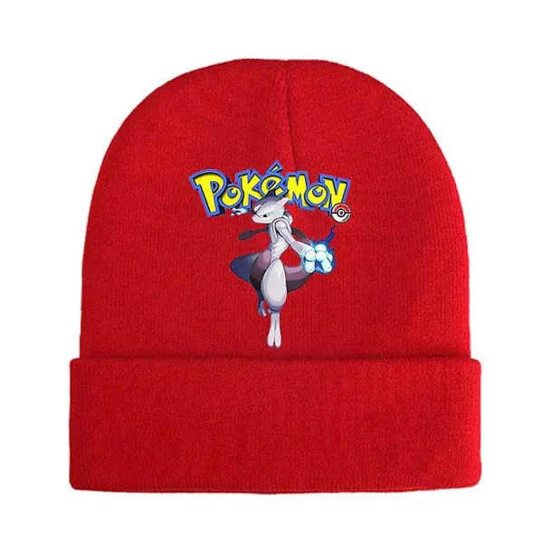 Pokemon Mützen Im Roten Winter Look - Viele Motive