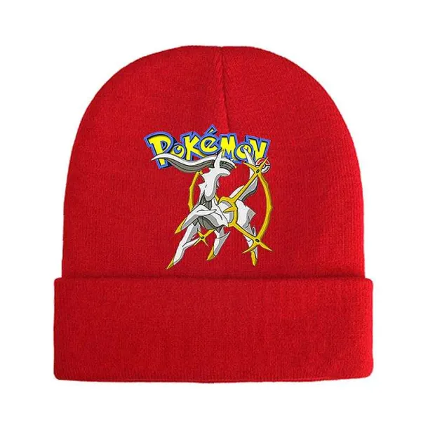 Pokemon Mützen Im Roten Winter Look - Viele Motive