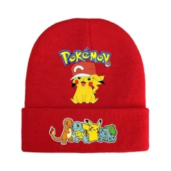 Pokemon Mützen Im Roten Winter Look - Viele Motive
