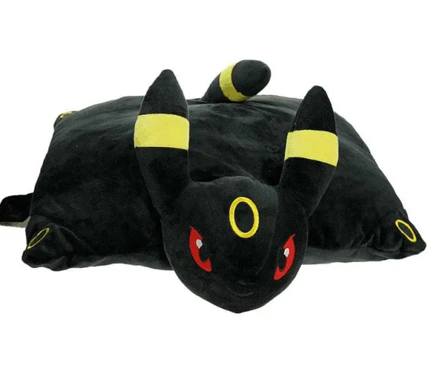 Pokemon Nachtara Umbreon, Relaxo Snorlax Oder Mimigma Mimikyu Kissen (Ca. 40X33Cm)
