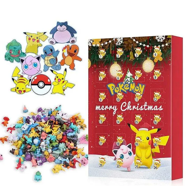 Pokemon Pikachu Adventskalender (Verschiedene Motive)