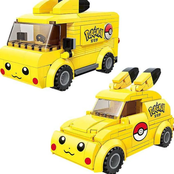 Pokemon Pikachu Baustein Spielautos Spielzeug