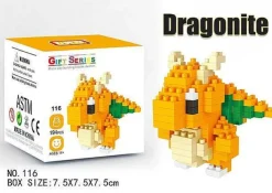 Pokemon Pikachu, Charizard Etc. Baustein Set (32 Motive Zur Auswahl)