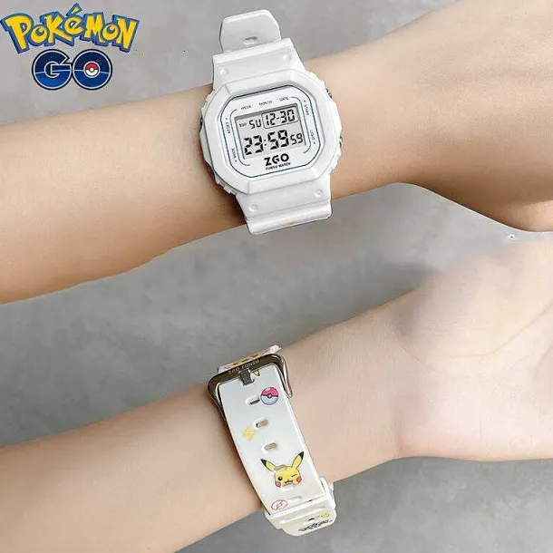 Pokemon Pikachu Digitale Armbanduhr