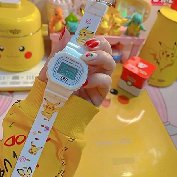 Pokemon Pikachu Digitale Armbanduhr