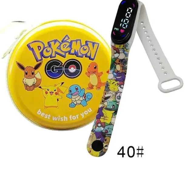 Pokemon Pikachu Digital Uhr Mit Geschenkbox Fur Kinder