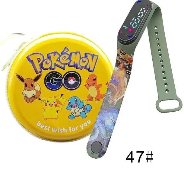 Pokemon Pikachu Digital Uhr Mit Geschenkbox Fur Kinder