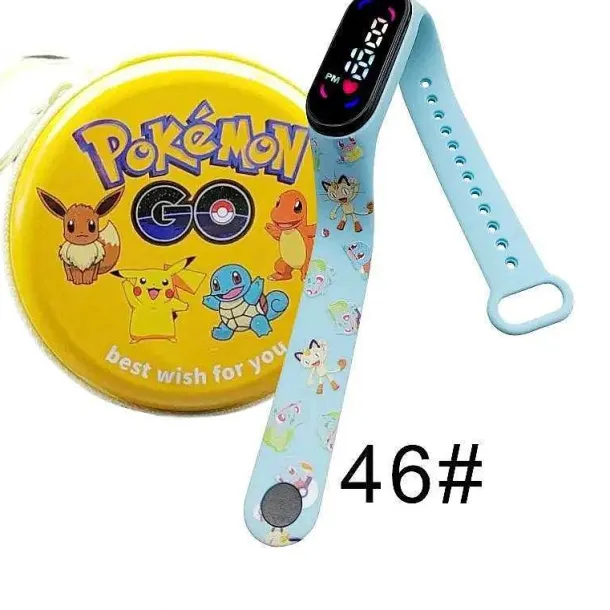 Pokemon Pikachu Digital Uhr Mit Geschenkbox Fur Kinder