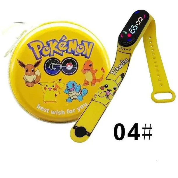 Pokemon Pikachu Digital Uhr Mit Geschenkbox Fur Kinder