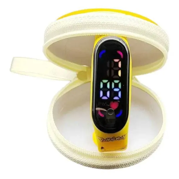 Pokemon Pikachu Digital Uhr Mit Geschenkbox Fur Kinder