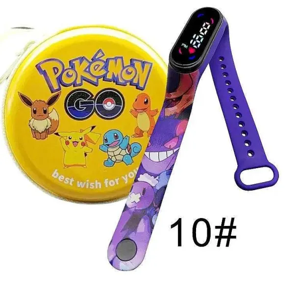 Pokemon Pikachu Digital Uhr Mit Geschenkbox Fur Kinder