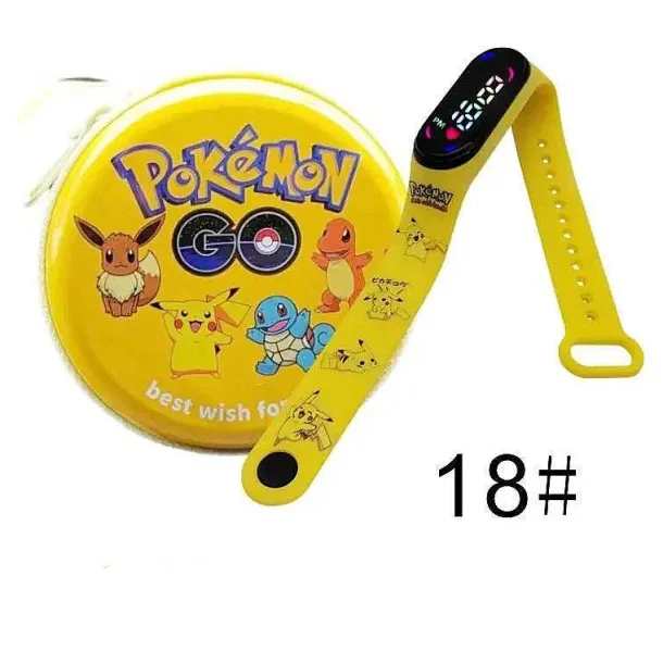Pokemon Pikachu Digital Uhr Mit Geschenkbox Fur Kinder