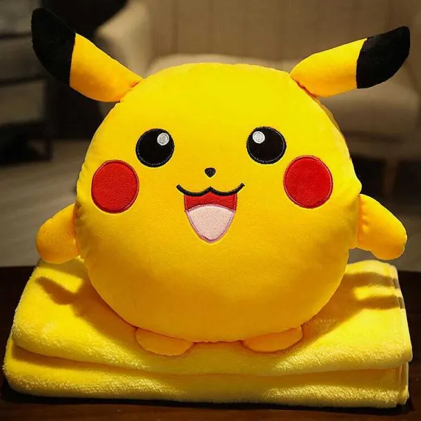Pokemon Pikachu 3D Kuschelkissen