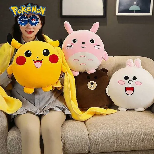 Pokemon Pikachu 3D Kuschelkissen