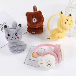 Pokemon Pikachu Flauschige Ohrenwarmer Fur Kalte Tage