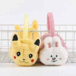 Pokemon Pikachu Flauschige Ohrenwarmer Fur Kalte Tage