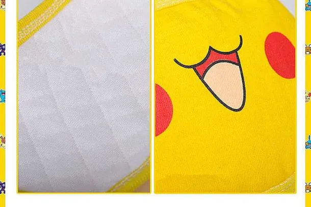Pokemon Pikachu Gesichtsmaske / Cosplay Baumwolle
