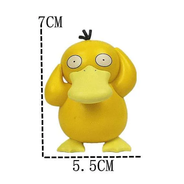 Pokemon Pikachu. Glumanda, Bisasam, Schiggy, Pummeluff Oder Enton Figur