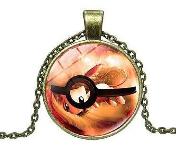 Pokemon Pikachu Halskette Mit Anhanger (Viele Motive)