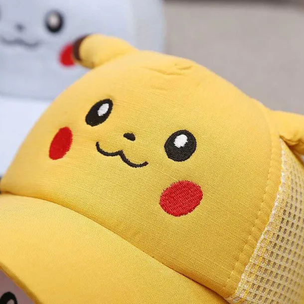 Pokemon Pikachu Kinder Mützen Baseball Cap (4-8 Jahre)