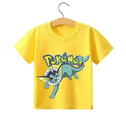 Pokemon Pikachu Kinder Sommer T-Shirts In Vielen Motiven Und Grosen
