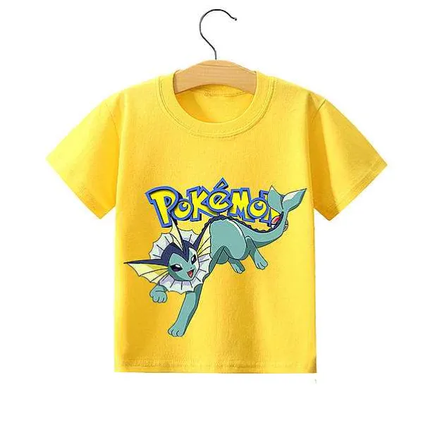 Pokemon Pikachu Kinder Sommer T-Shirts In Vielen Motiven Und Grosen