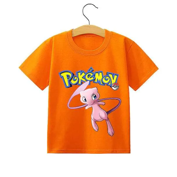Pokemon Pikachu Kinder Sommer T-Shirts In Vielen Motiven Und Grosen