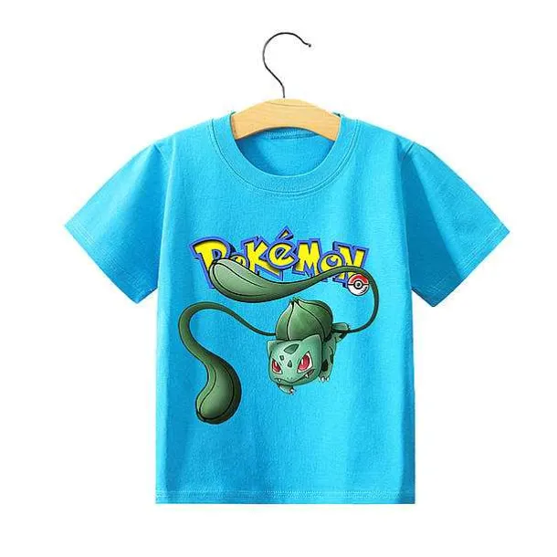 Pokemon Pikachu Kinder Sommer T-Shirts In Vielen Motiven Und Grosen