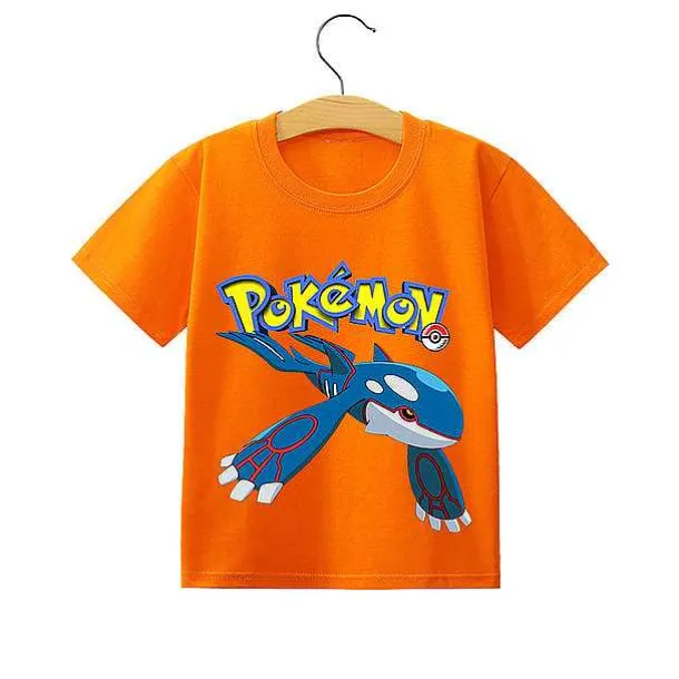 Pokemon Pikachu Kinder Sommer T-Shirts In Vielen Motiven Und Grosen