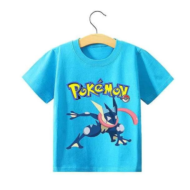 Pokemon Pikachu Kinder Sommer T-Shirts In Vielen Motiven Und Grosen