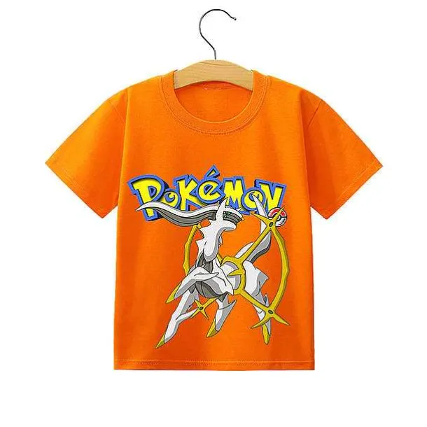 Pokemon Pikachu Kinder Sommer T-Shirts In Vielen Motiven Und Grosen