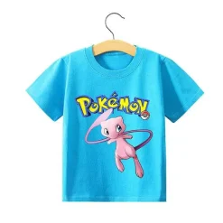 Pokemon Pikachu Kinder Sommer T-Shirts In Vielen Motiven Und Grosen
